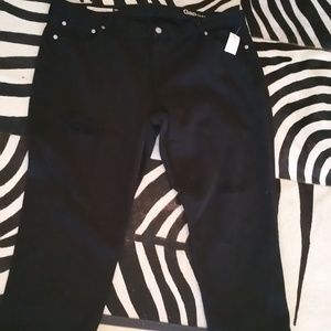 Gap black denim jeans